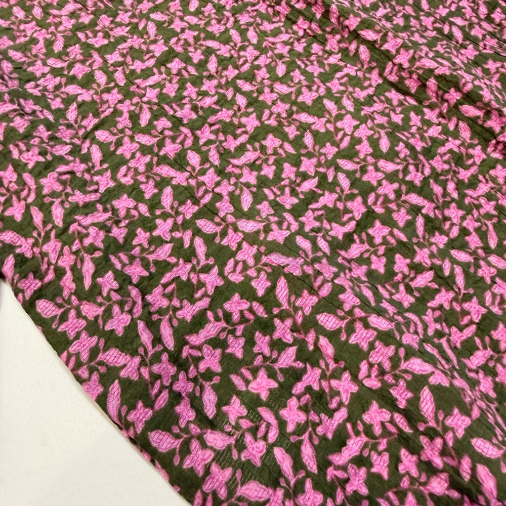 NWT Loft Floral Billow Sleeve Blouse - Large - Picture 5 of 10